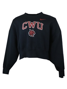 CWU Black Nike Crew