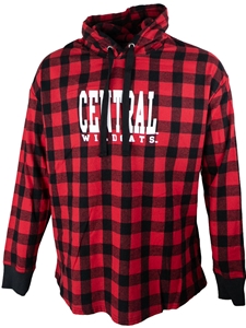 Central Wildcats Pull Over Flannel
