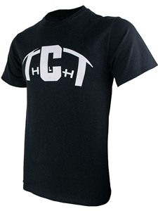 Black CWU Football Tee