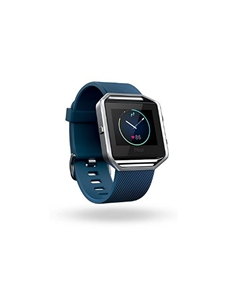 Fitbit Blaze Blue Silver Large Fitbit Blaze Smart Watch