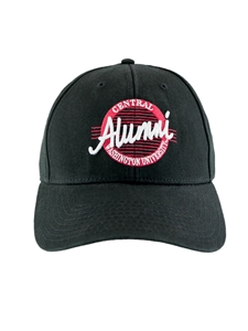 Black CWU Alumni hat