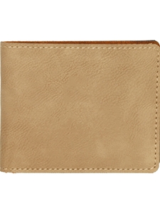 Leather Bifold Wallet (Customizable)