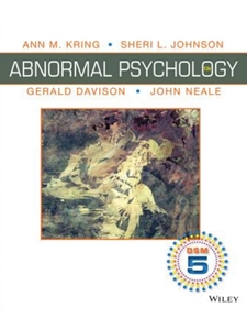ABNORMAL PSYCHOLOGY,DSM-5 UPDATE (LL)