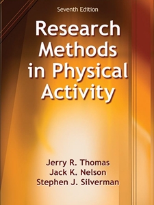 RESEARCH METHODS IN PHYSICAL ACTIVITY