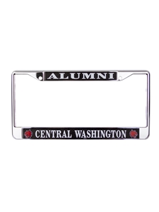 CWU Alumni License Plate Frame