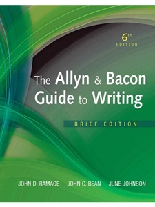 ALLYN+BACON GUIDE TO WRITING,BRIEF ED.