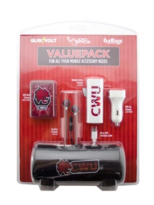 CWU Wildcat Mobile Accessory Value Pack