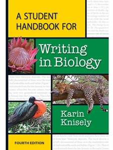 STUDENT HANDBOOK F/WRITING IN BIOLOGY