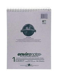 1 Subject Top Spiral Recycled Notebook