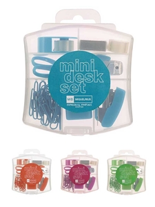 Mini Assorted Color Desk Set