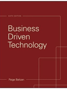 BUSINESS DRIVEN TECHNOLOGY-TEXT