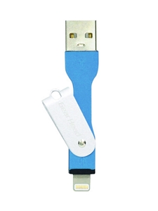 Lightning to USB Data and Power Keychain Cable