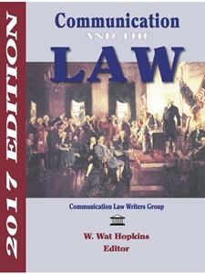 COMMUNICATION+THE LAW 2017 EDITION