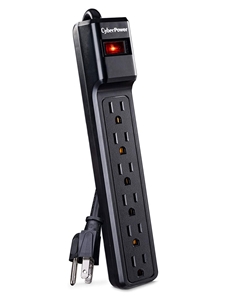 CyberPower 6-outlet Surge Suppressor