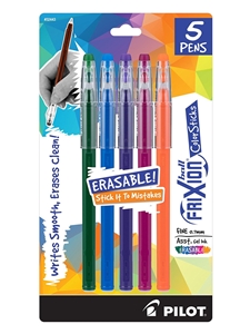 Frixion Color Sticks 0.7mm 5pk Pen Set