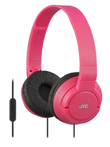 JVC Powerful Bass Headphones - Red