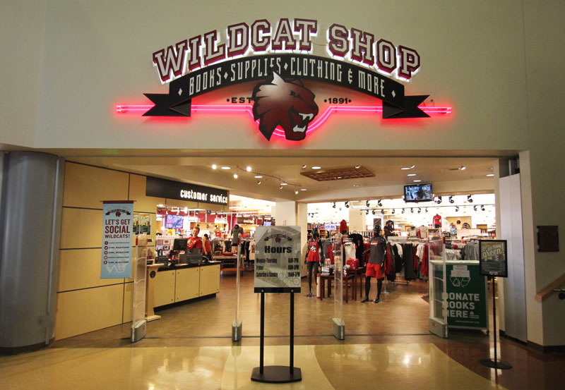 current wildcat shop storefront